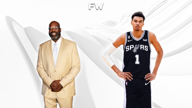 Victor Wembanyama Takes Aim At Shaquille O'Neal, Calling Him One Of His Least Favorite Journalists Ever