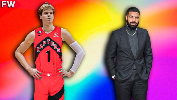 Drake pokes fun at Raptors rookie Gradey Dick's name with viral meme