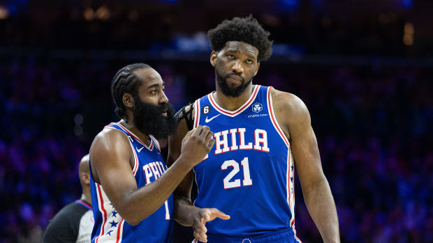 Joel Embiid goes viral at Jewish wedding hora