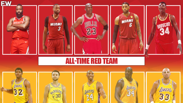 All-Time Red Superteam vs. All-Time Gold Superteam: Who Would Win A 7-Game Series?