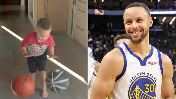 Ayesha Curry Posts An Amazing Video Of Son, Canon Curry: "He Will Be Better Than His Father"