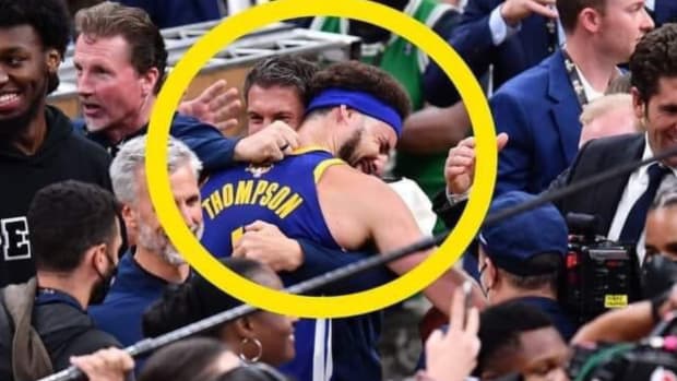 Klay Thompson Emotionally Embraced Warriors Doctor After Winning a Championship Despite Severe Injuries