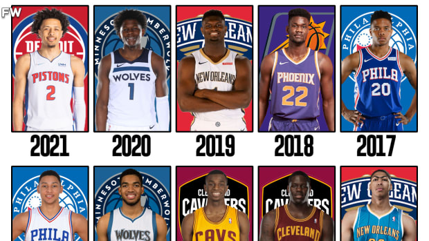 NBA Fans Select Who Is The Best Of The No. 1 Overall Pick In The Last 10 Years: "Name Your Kid 'Anthony' And The Chances Of Him Becoming A No. 1 Pick Increase Substantially."
