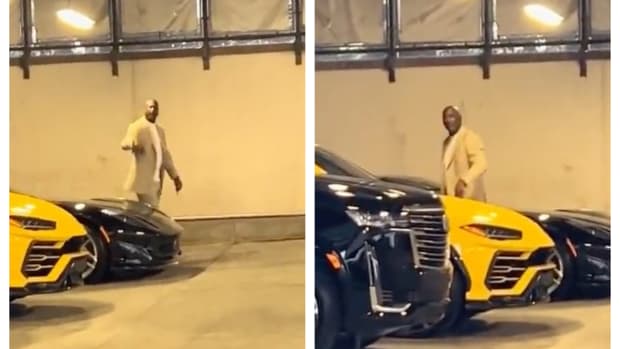 NBA Fan Accidentally Ran Into Michael Jordan While Waiting For LaMelo Ball, Asked For A Picture But The GOAT Said "No"