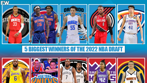 5 Biggest Winners And 5 Losers Of The 2022 NBA Draft