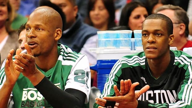Kendrick Perkins Claims Ray Allen And Rajon Rondo Had A Boxing Match To Settle Their Beef: "They Had So Much Beef. We Got To The Practice Facility, We Brought The Boxing Gloves, And They Actually Had To Box It Out."