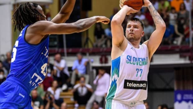Luka Doncic Stole The Show During Slovenia's Win Over Italy In An Exhibition Game