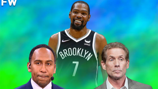Kevin Durant Sarcastically Applauds Stephen A. Smith And Skip Bayless For Settling Their Beef: "Awww, I'm So Proud Of These Men."