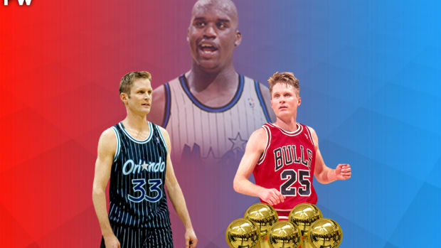 Shaquille O'Neal Said Steve Kerr Couldn't Even Hit A Shot When They Were Teammates In Orlando: "That Man Went To The Bulls, And He Got Five Rings."