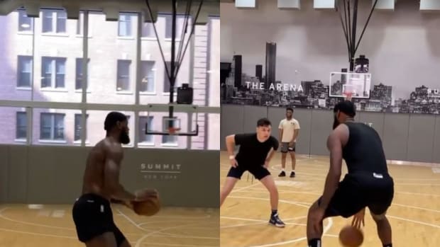 LeBron James Post Intense Workout Video And Sends A Big Message To The NBA: "It's Just Work! And The Thing Is I Want More!"