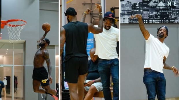 LeBron James Seen Working Out With Former Championship Teammate JR Smith