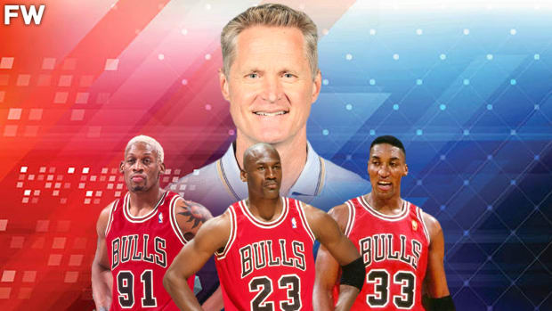 Steve Kerr Explains Why The Chicago Bulls Dynasty Was A Defensive Powerhouse: "Rodman Guarded Shaq In The East Finals When Shaq Was With Orlando And Held Up. He Held Up Pretty Well."