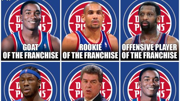Detroit Pistons Franchise Awards: Isiah Thomas Is The Pistons' GOAT, Grant Hill Is The Rookie Of The Franchise
