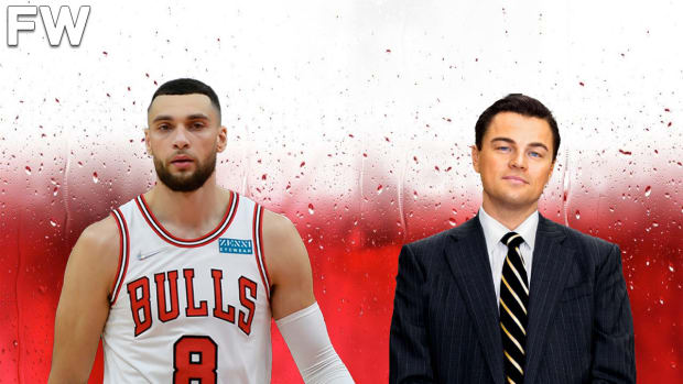 Zach LaVine Uses Epic 'Wolf Of Wall Street' Video To Announce He's Staying With Bulls: "I'm Not F***ing Leaving"
