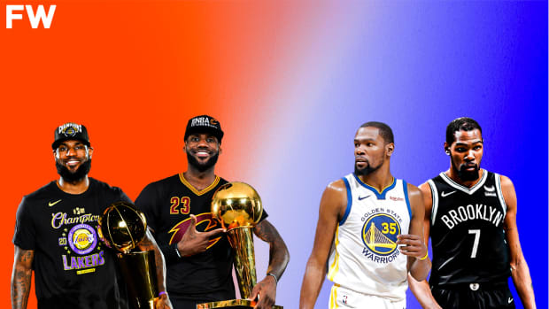 "LeBron Went To A 33-Win Cavs Team And A 35-Win Lakers Team, Won Rings With Both While Honoring His Contract. Durant Went To A 1 Seed, Is Again Pushing For A 1 Seed After Signing An Extension", NBA Fan Shuts Down Comparisons Between Durant And James