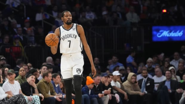 Kevin Durant Shuts Down Reporter Asking Why He Wants A Trade Out Of Brooklyn: "Keep Dreaming Robin LMAO"