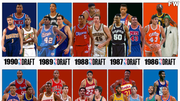 The Top 3 NBA Draft Picks From 1981 To 1990: Portland Trail Blazers Selected Sam Bowie Over Michael Jordan