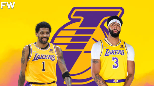 "Kyrie To The Lakers Sounds Ideal Until Him And Anthony Davis Combine For 15 Played Games In A Season", NBA Fan Destroys Potential Lakers Duo
