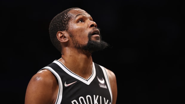 Shams Charania Says The Suns, Heat, Raptors, Warriors Are The Frontrunners To Pursue A Trade For Kevin Durant: "But Given The Asking Price That Has Already Been Set Forth, This Is A Process That Could Take Several Weeks."
