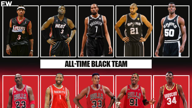 All-Time Black Superteam vs. All-Time Red Superteam: Who Would Win A 7-Game Series?
