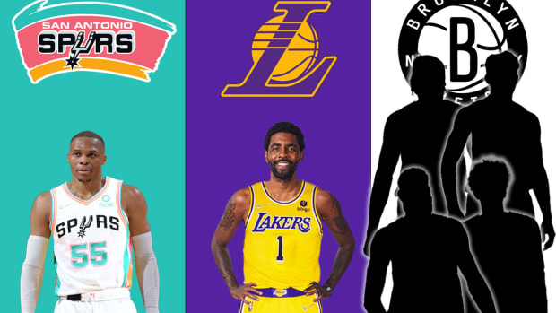 NBA Rumors: Spurs Could Help Lakers Land Kyrie Irving By Trading For Russell Westbrook And Sending Draft Picks To Nets