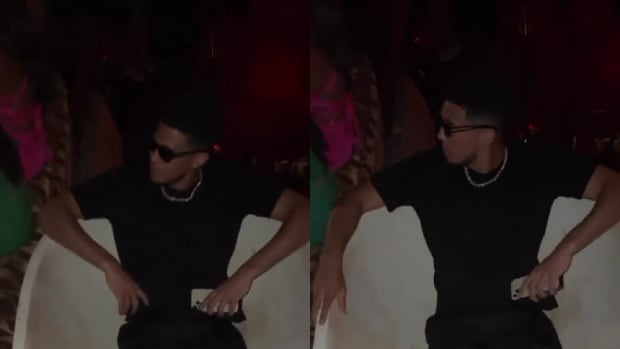 Devin Booker Spotted Chilling In A Bathtub In The Middle Of A Club