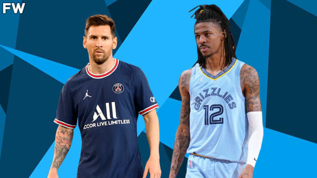 Ja Morant Challenged Lionel Messi By Saying He Could Go 1-On-1 Against Him: "I Wanna Be The Goalie. Somebody Set It Up."