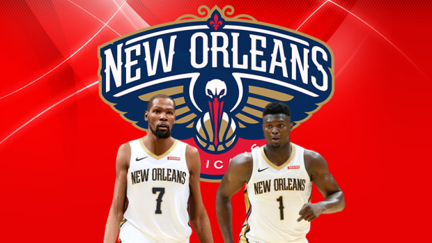 Chris Russo Names The New Orleans Pelicans As The Best Destination For Kevin Durant: "You Put Durant On That Team With A Healthy Zion, That Team Could Be Very Dangerous."