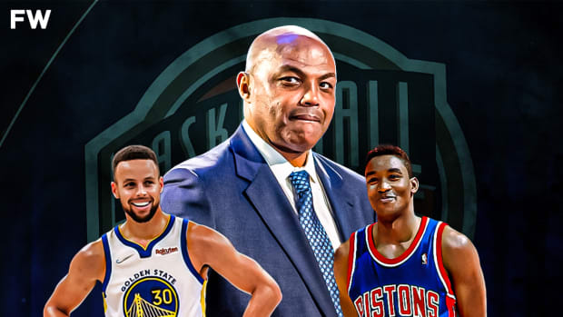Charles Barkley Says Stephen Curry And Isiah Thomas Are Now On The Same Hall Of Fame Tier: "When Steph Won The Championship This Year That Moved Him To The Table With Isiah."