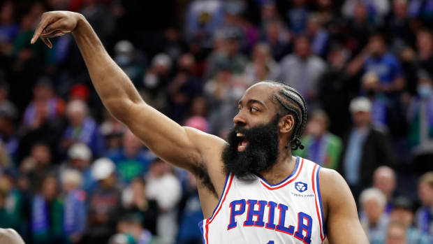 James Harden's First Message To The 76ers Fans After Signing A Contract Extension: "This Is Where I Want To Be. This Is Where I Want To Win, And I Think We Have The Pieces To Accomplish That Goal."