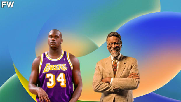 Shaquille O'Neal Says Bill Russell Was The Nicest Gentleman Ever And The First Legendary Big Man That Was Nice To Him: "Kareem Didn’t Say Much, Wilt Didn’t Say Much. And Then I Met Mr. Russell. There Was A Hug, And Sit Down."