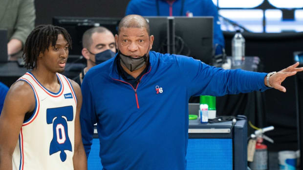 Doc Rivers Has Huge Praise For Tyrese Maxey: "He's The Most Impressive Young Player I've Ever Had In 21 Years Of Coaching... He Called 2 Weeks Ago Because He Went On The First Vacation He'd Ever Been On In His Life. He Asked What Do You Do In Vacation."