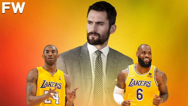 Kevin Love Says Kobe Bryant, Not LeBron James, Brought The Most Fans To NBA Games: "There's A Buzz In The City When Kobe Is There. It's A Home Game For Them."