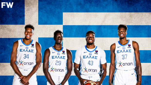 Four Antetokounmpo Brothers Are On The 2022 Greek National Team: "Antetokounmpo With The Steal, Passes It To Antetokounmpo Who Throws A Lob For Antetokounmpo!"