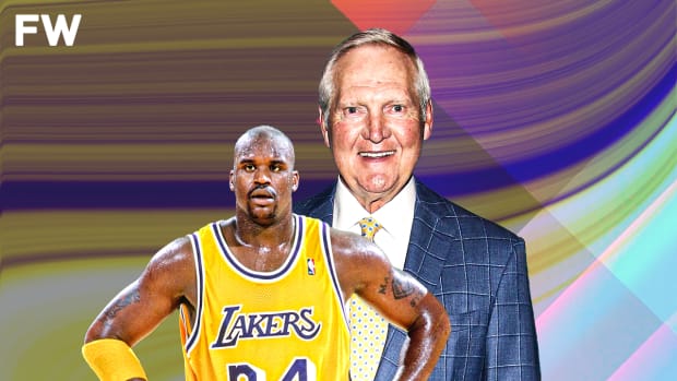 Jerry West Choked Shaquille O'Neal To Teach Him A Big Lesson About Patience And Winning: "You Dummy, I Went To The Finals Seven Times Before I Won, Your Time Is Gonna Come"