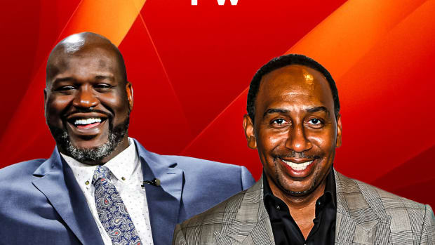 Shaquille O'Neal Once Prank Called Stephen A. Smith Live On His Show: "First Of All You Got To Take That Damn Cowboy Hat Off And Stop Talking About The Damn Cowboys You Understand Me, Son."