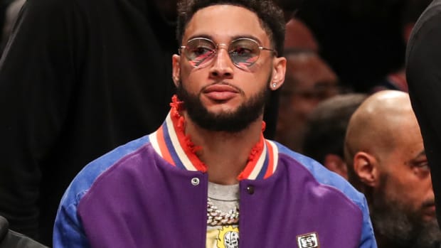 Ben Simmons Seemingly Reacts To Reports That He Left The Nets Group Chat During The Celtics Series: "Slow News Day"