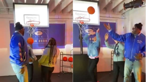 Shaquille O'Neal Beats His Daughters In Funny And Wholesome 2-On-1 Game