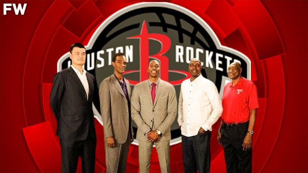 The Houston Rockets Have Some Of The Best Centers To Play In The NBA: Yao Ming, Ralph Sampson, Dwight Howard, Hakeem Olajuwon, and Elvin Hayes