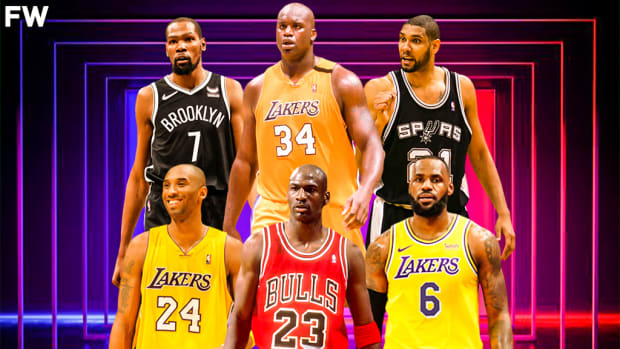 Fans Debate Which Of Six NBA Legends Would Come Off The Bench: Michael Jordan, LeBron James, Kobe Bryant, Kevin Durant, Shaquille O'Neal Or Tim Duncan