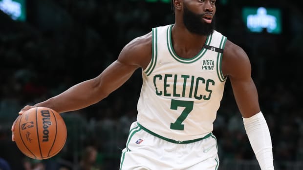 Jaylen Brown's Cold Reaction To Playing In Front Of Prince William And Princess Kate At TD Garden