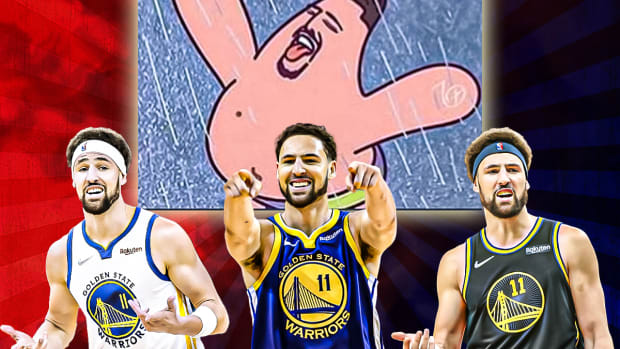 NBA Twitter In Splits As Klay Thompson Posts Hilarious Spongebob Meme On Social Media