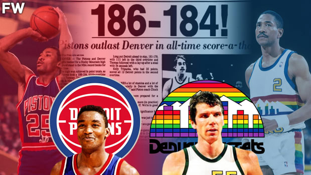 The NBA's Highest Scoring Game: When The 1983 Pistons And The Nuggets Combined To Score 370 Points