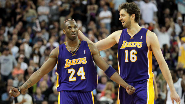Kobe Bryant Always Wanted Pau Gasol’s Jersey To Be Retired By The Lakers: “When Pau Retires, He Will Have His Number In The Rafters Next To Mine… I Don’t Win Those Championships Without Pau.”