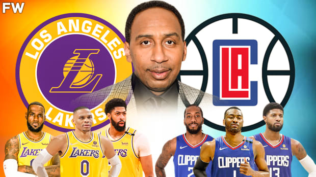 Stephen A. Smith Throws Shades At The Lakers, Saying There Is No Real Rivalry Between The Lakers And The Clippers: "I Mean The Clippers Are Just Mopping The Streets Of LA With The Los Angeles Lakers."