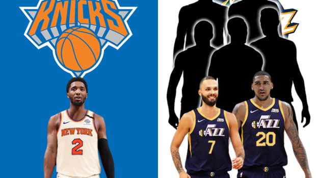 New York Knicks Reportedly Offered Evan Fournier, Obi Toppin, And 5 Picks For Donovan Mitchell But The Package Didn't Meet The Utah Jazz's Asking Price, Teams Are Still In Discussions