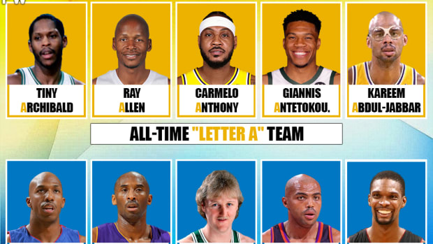 All Time "Letter A” Team vs. All-Time "Letter B" Team: Who Would Win A 7-Game Series?