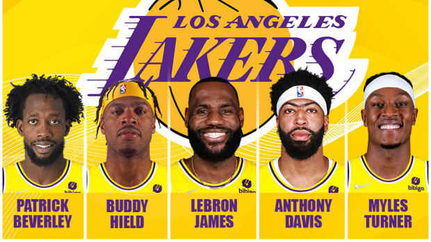 The Best Starting Lineup The Los Angeles Lakers Can Create For The 2022-23 NBA Season
