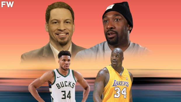 Chris Broussard Compares Giannis Antetokounmpo To Shaquille O'Neal In Response To Gilbert Arenas' Criticism: "Don’t Criticize Giannis Because He Doesn't Handle The Ball Like Kyrie Irving Or Shoot Like Kevin Durant!"
