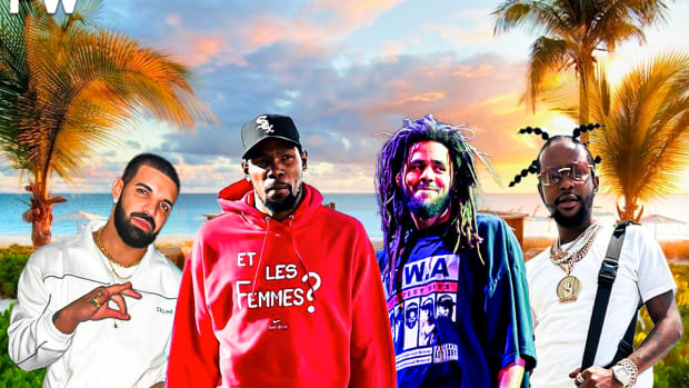 Kevin Durant Spotted With Drake, J. Cole And Popcaan In Turks And Caicos